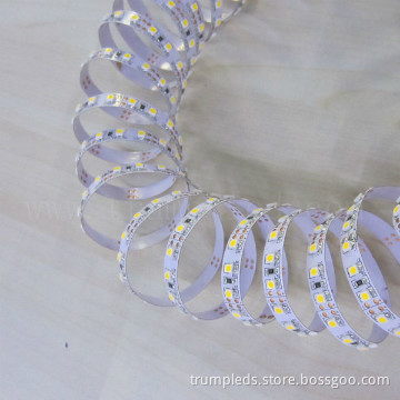 flexible vertical ribbon led strip 3528 120leds/m warm white